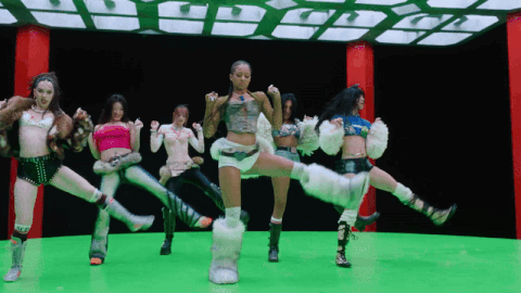 Women Dancing on Green Screen