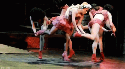 Women Dancing On Stage Daily-Online GIF