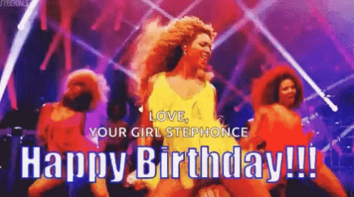 Women Dancing on Stage Love Your Girl Stephonce Happy Birthday