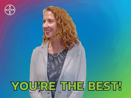 Women Giving High Five Saying Youre The Best GIF