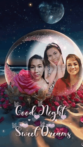 Women Goodnight Sweet Dreams GIF