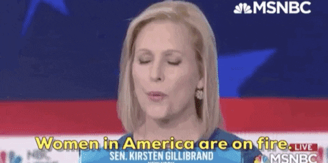Women In American Are On Fire GIF