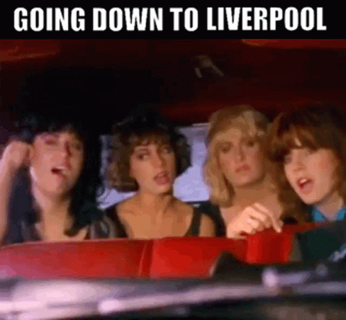 Women in Car Going Down to Liverpool
