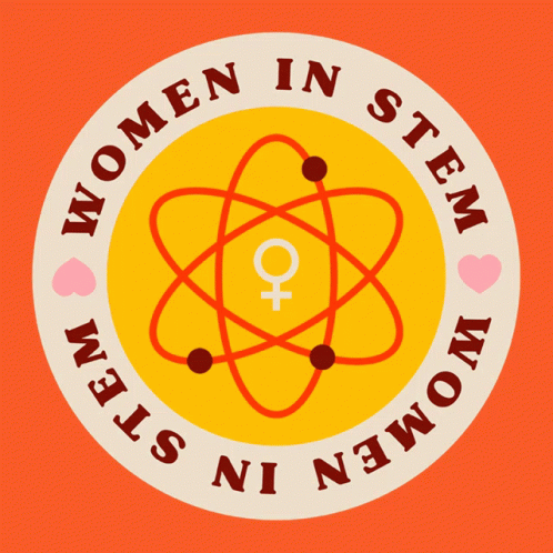 Women in STEM Logo With Female Symbol