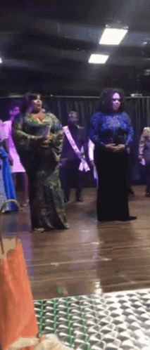 Women on Stage With Miss Texas Sash