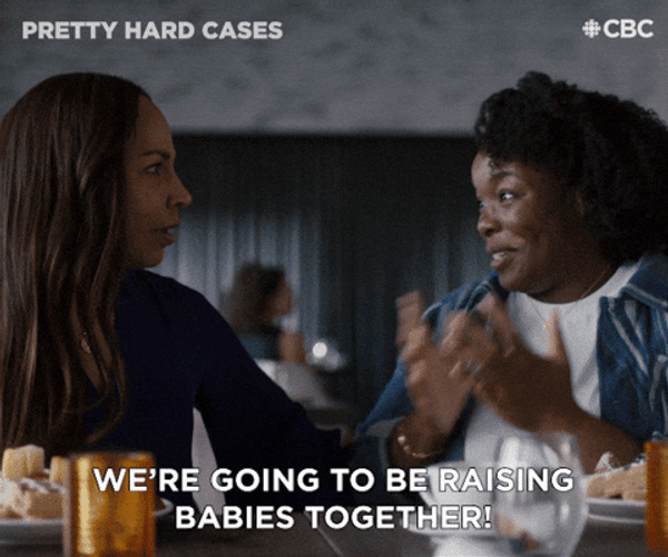 Women Same Girl Raising Babies Together GIF