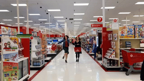 Women Shopping At Target Toys & Games GIF