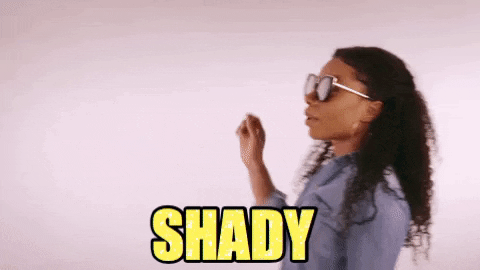 Women Wearing The Shade Shady GIF