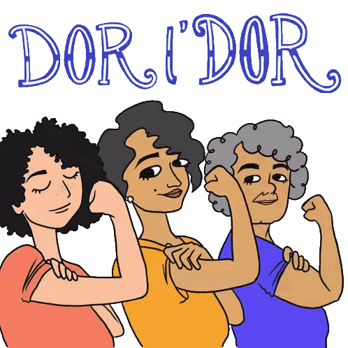 Women with Dori Behind Them