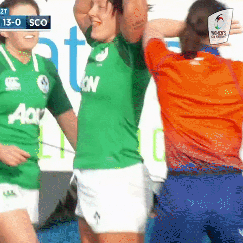 Womens Rugby Ireland GIF