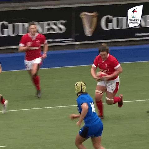 Womens Rugby Italian Rug GIF