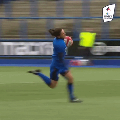 Womens Rugby Tackle GIF