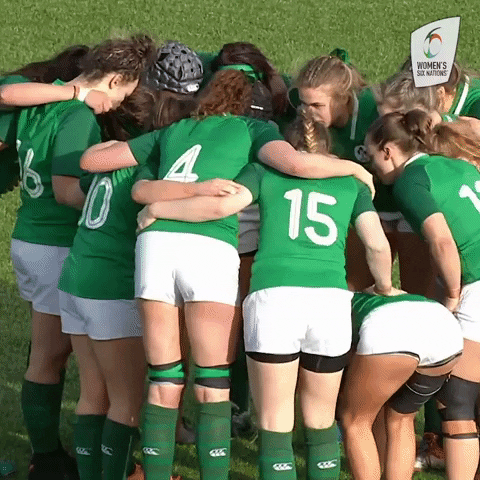 Womens Rugby Team Meeting GIF
