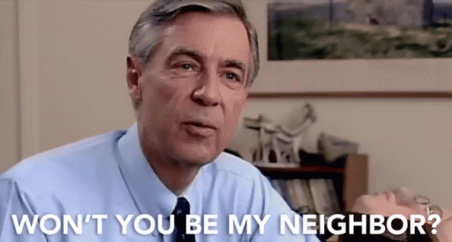 Won't You Be My Neighbor Mr Rogers GIF