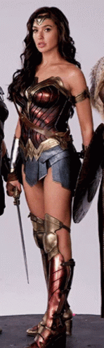 Wonder Woman Fierce Look GIF