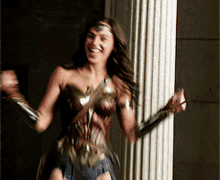 Wonder Woman Happy Dance GIF