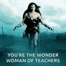 Wonder Woman Of Teachers GIF