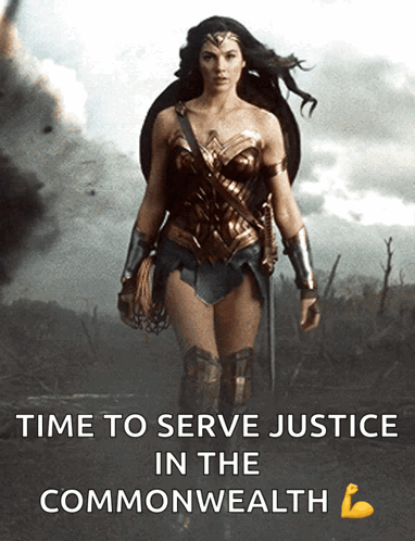 Wonder Woman Time to Serve Justice in the Commonwealth