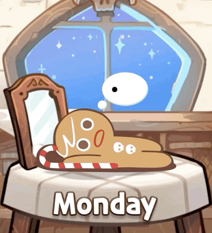 Wonderful Tuesday Ginger Bread Running GIF