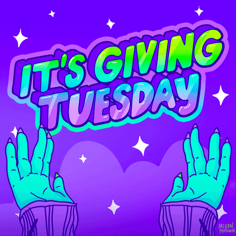 Wonderful Tuesday Open Hands Animation GIF