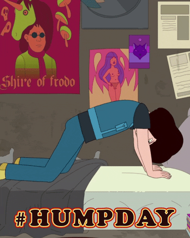 Wonderful Wednesday Humpday Cartoon GIF