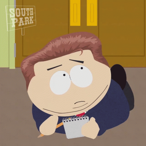 Wondering Eric Cartman GIF