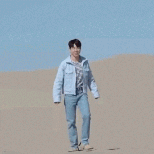 Wonwoo Running Meme GIF