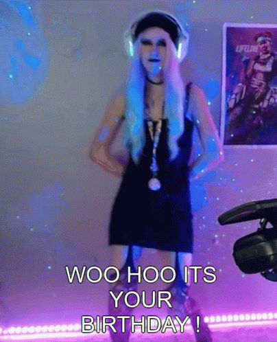 Woo Hoo It's Your Birthday Dance GIF