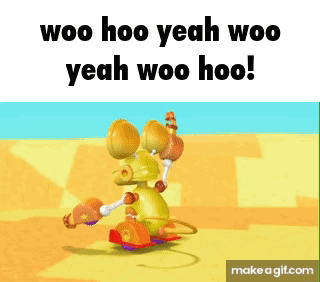 Woo Hoo Yeah Cartoon GIF