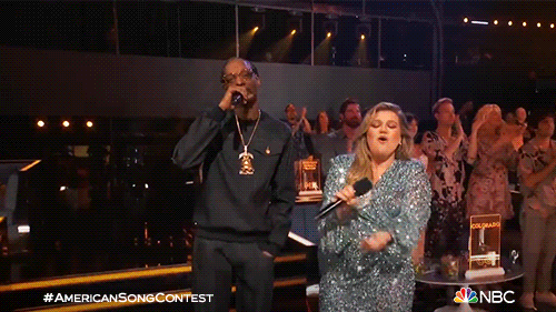 Woo Kelly Clarkson Applauding GIF