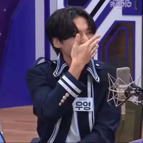 Woo Young Teasing Ateez Funny Moments GIF