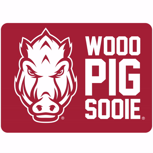 Wood Pig Sooie Sign With Boar