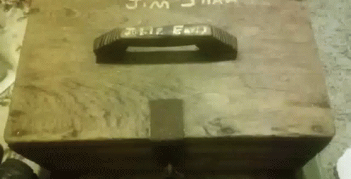 Wooden Box with Jim Name