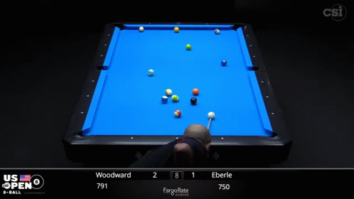 Woodward vs Eberle Pool Game 2-1