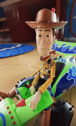 Chill Woody Hand Shake GIF