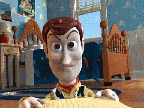 Angry Shaking Toy Story Woody GIF
