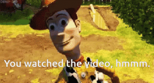 Funny Woody Rotating Head GIF