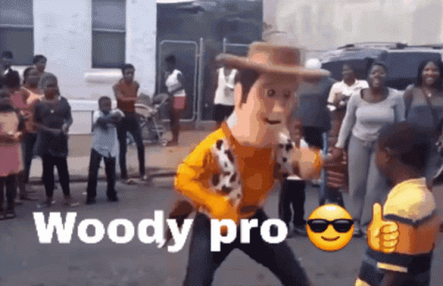 Entertaining Woody Dance Pro GIF