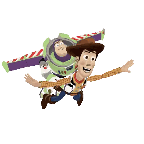 Woody And Buzz Toy Story Cartoon
