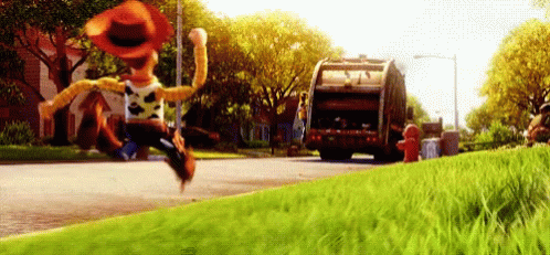 Woody from Toy Story Smiling