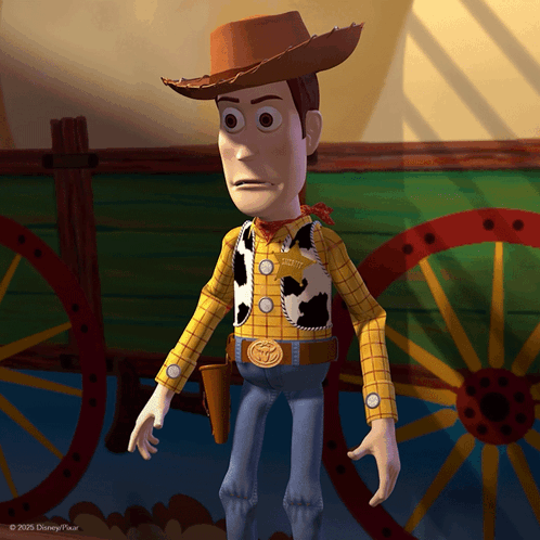 Woody from Toy Story Standing