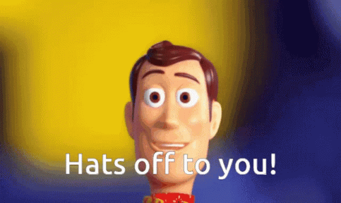 Woody Hats Off To You GIF