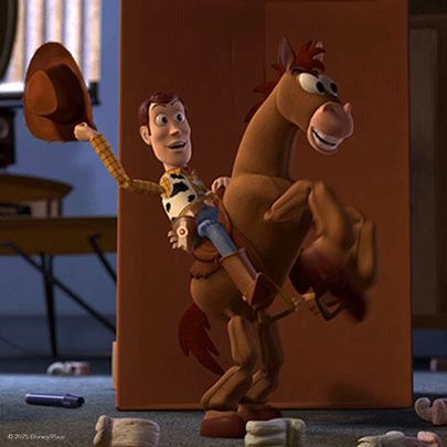 Woody Riding Horse Toy Story