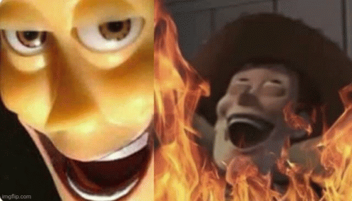 Woody Scheming An Evil Plan GIF
