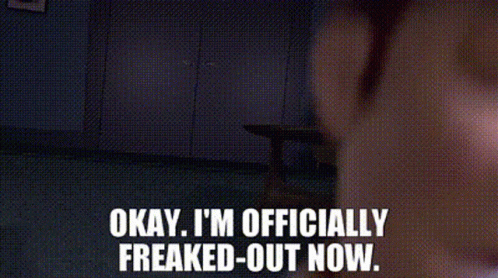 Woody Terrified Freak Out GIF