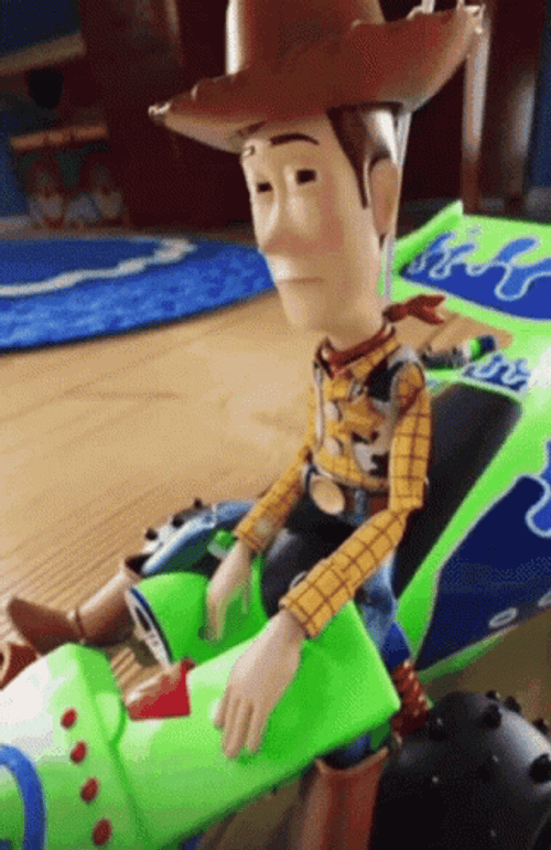 Woody Toy Story Doing Dap GIF