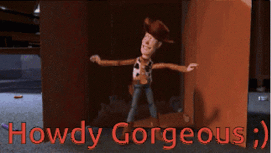 Woody Toy Story Howdy Gorgeous GIF