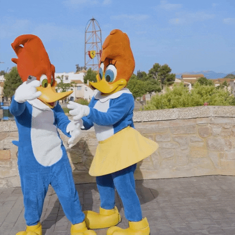 Woody Woodpecker Laugh Taking Selfies GIF