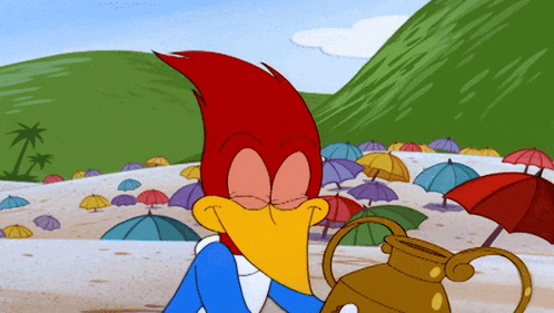 Woody Woodpecker Laughing Gif GIF