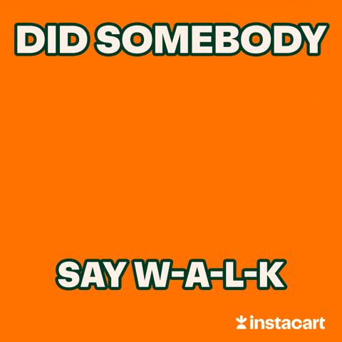 Woof Did Somebody Say Walk GIF